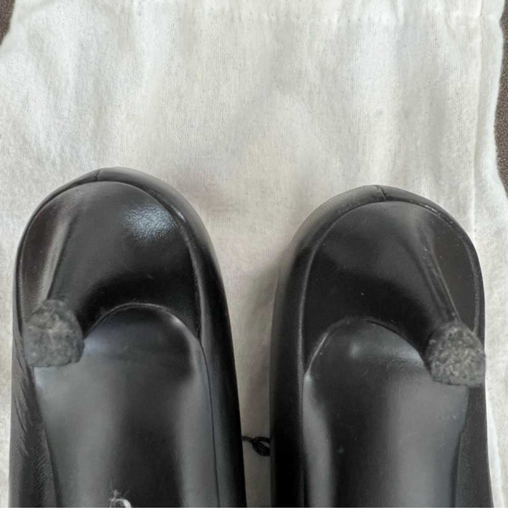 Prada black leather pumps. Size 5.5. Very gently … - image 7