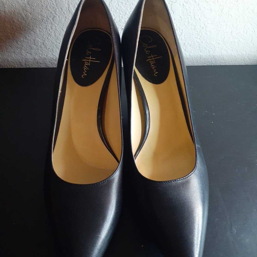 GORGEOUS NEW Cole Haan NikeAir 9.5B Black Heels. - image 1