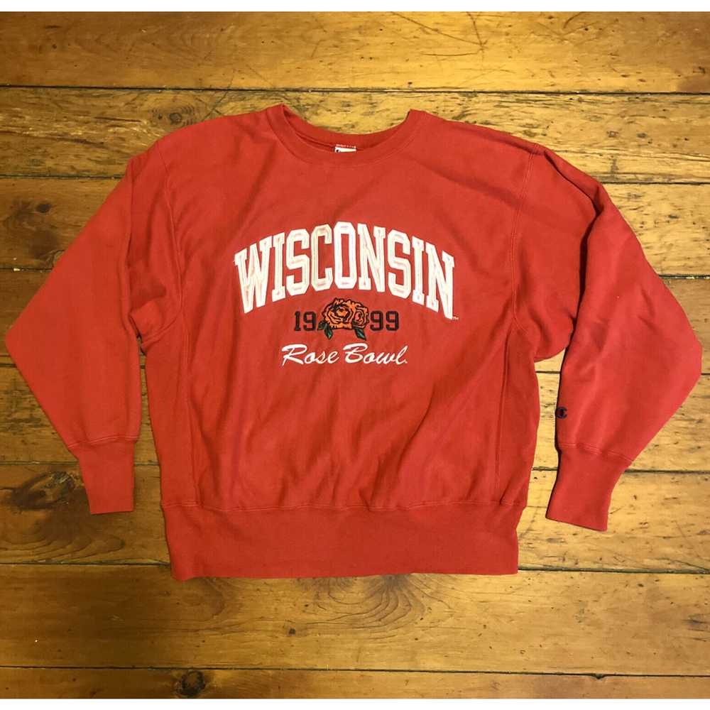 Champion Vintage Wisconsin Champion Reverse Weave… - image 1