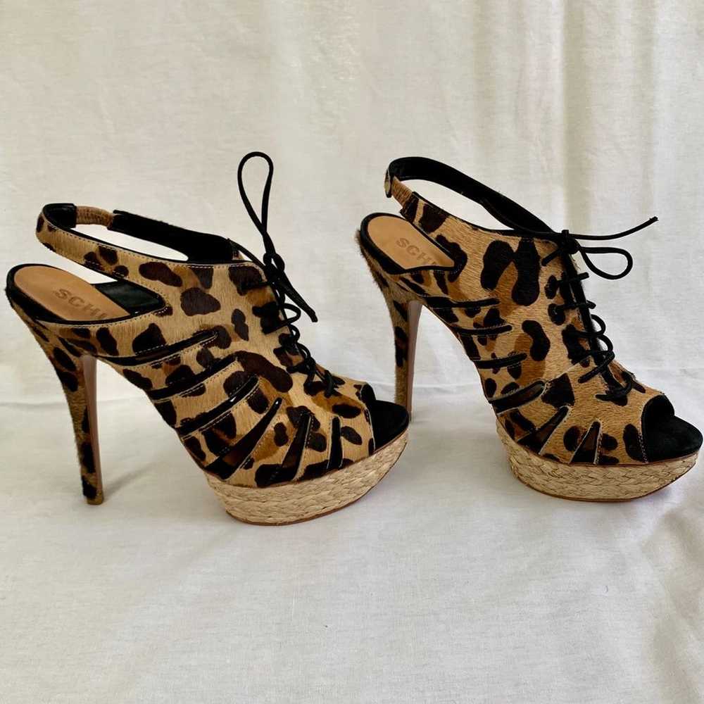 Schutz Cheetah Print Heels - image 7