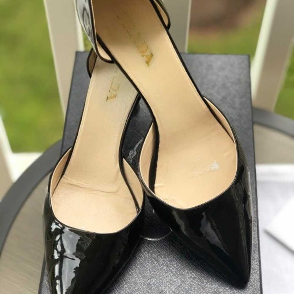 PRADA Pointed Toe Patent Leather Pumps - image 2