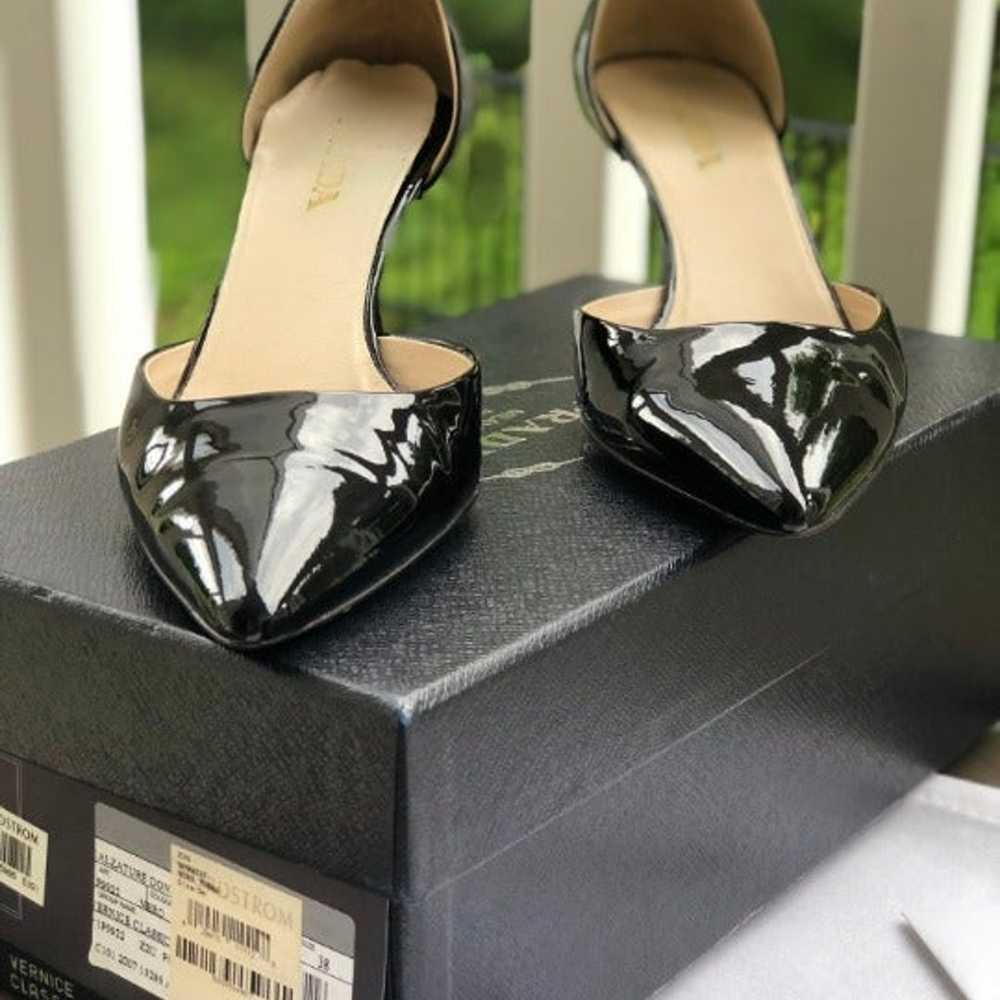 PRADA Pointed Toe Patent Leather Pumps - image 5