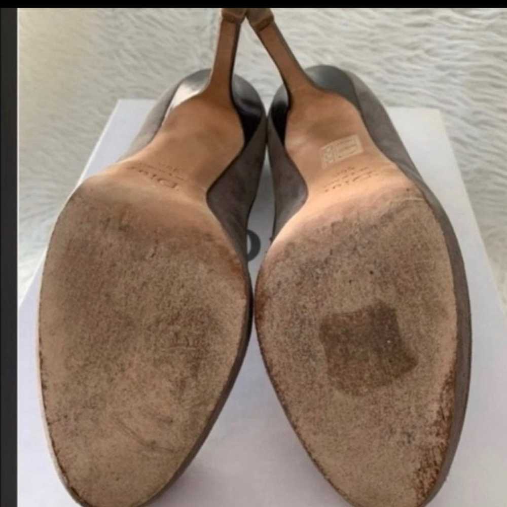 Christian Dior Heels Stiletto Authentic Suede Met… - image 9