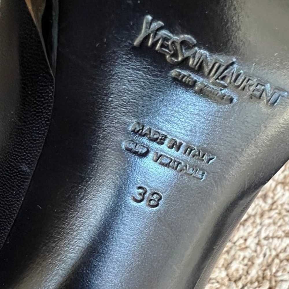 Yves Saint Laurent Women's Black Patent Leather H… - image 9