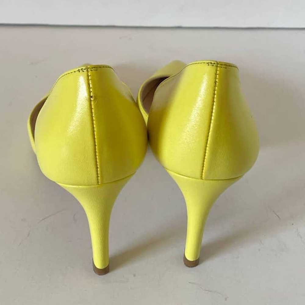 Size 38.5 LK Bennett Yellow Pumps - image 4