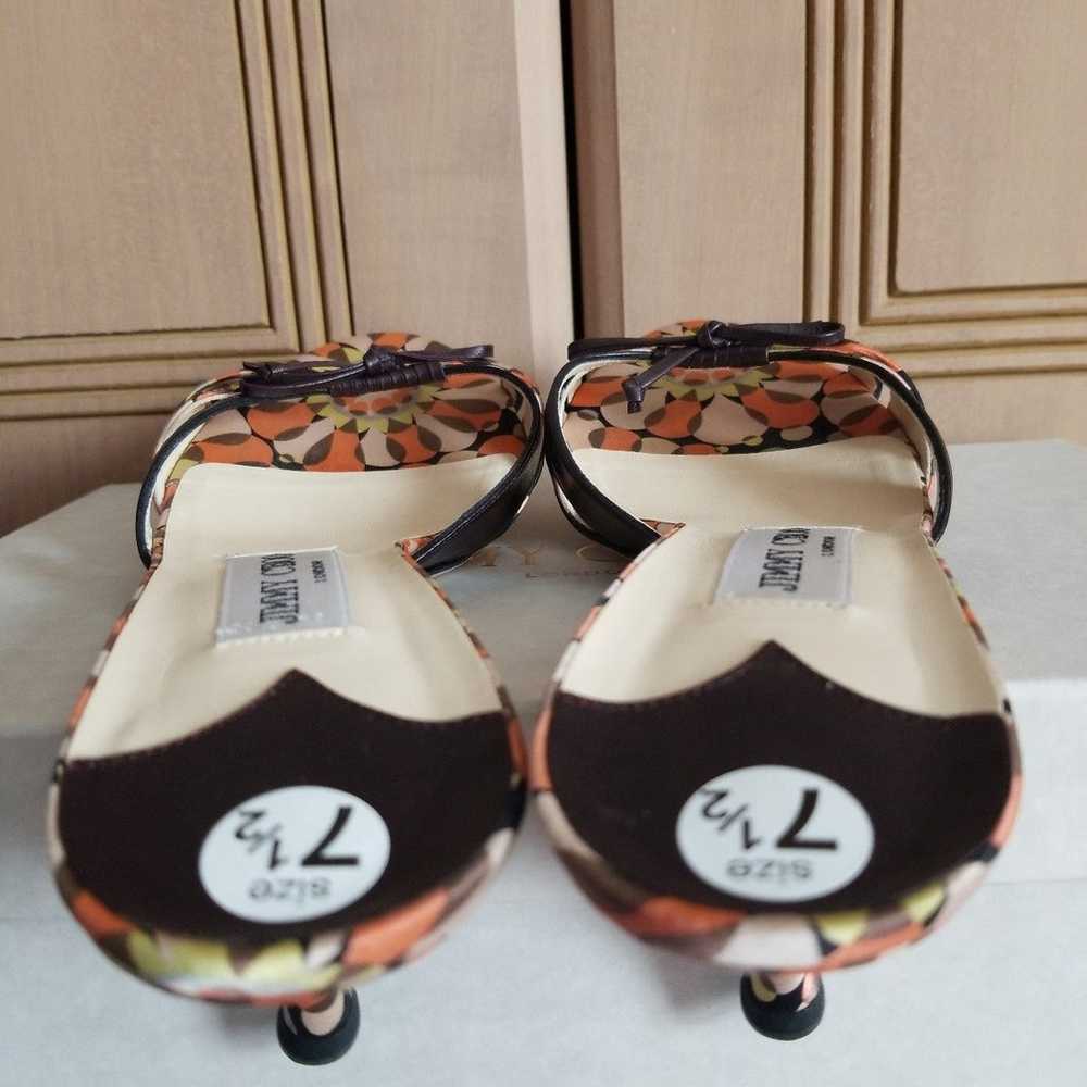 Jimmy Choo Mule Slide Sandals size 7 - image 7