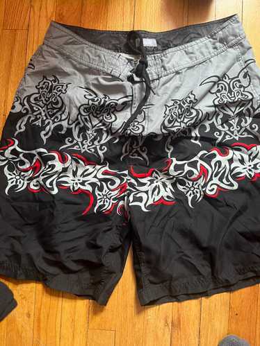 Affliction Y2K MMA Affliction style shorts