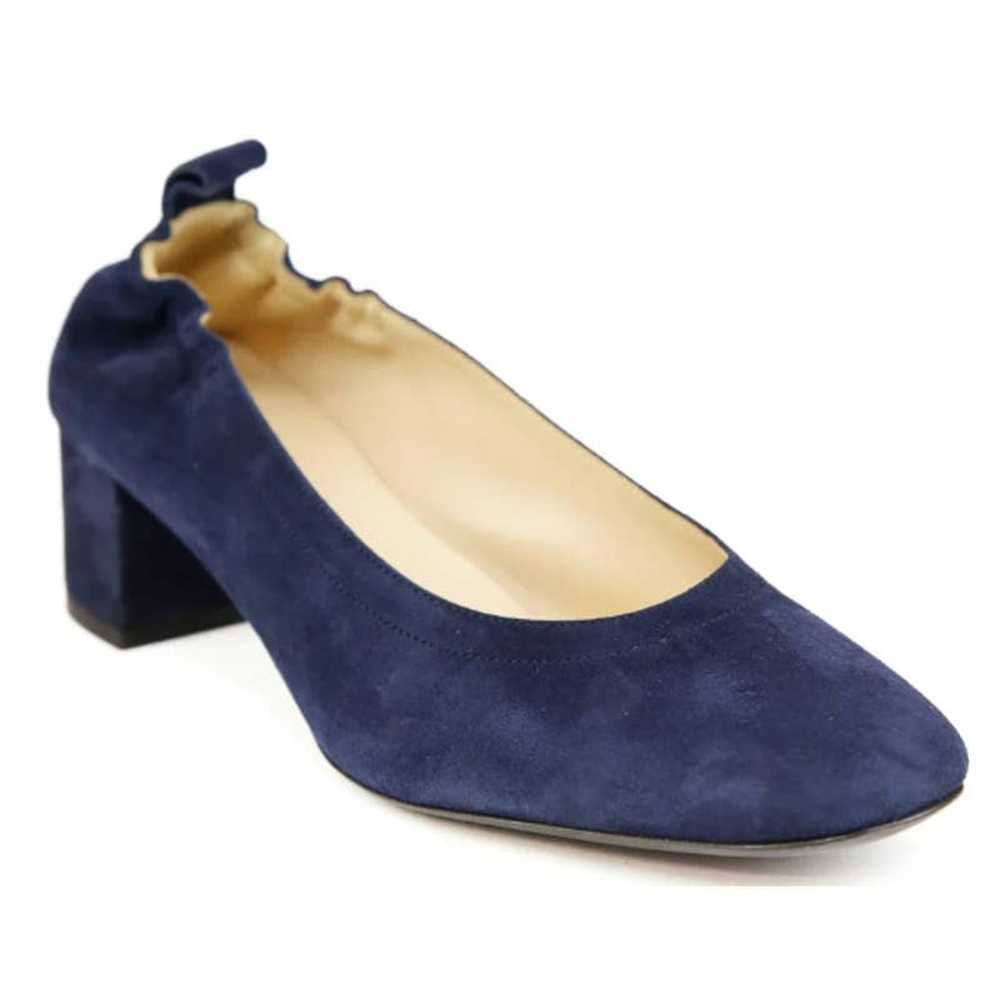 NEW Everlane The Italian Leather Day Heel in Navy… - image 1