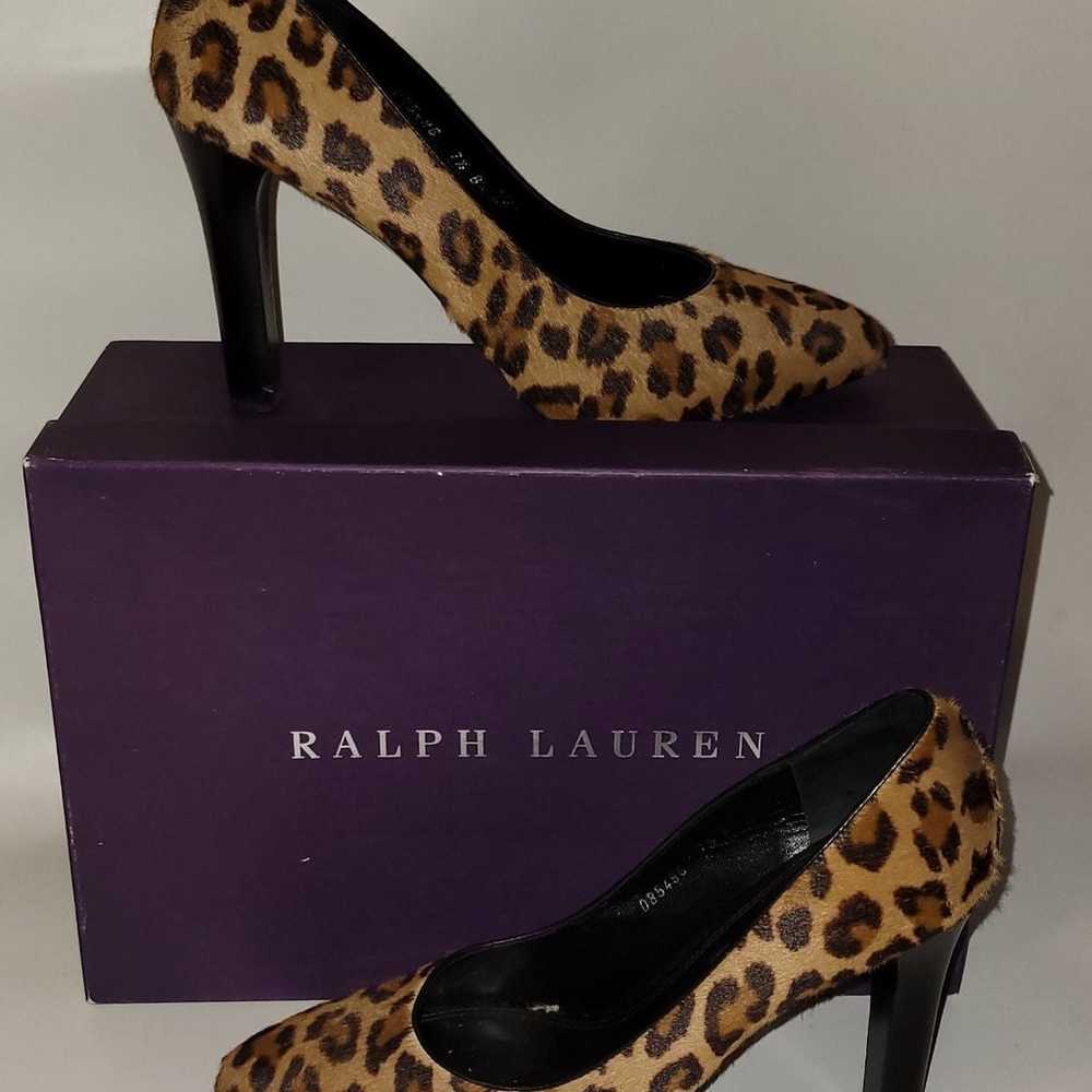 Ralph Lauren Collection leopard heels - image 2