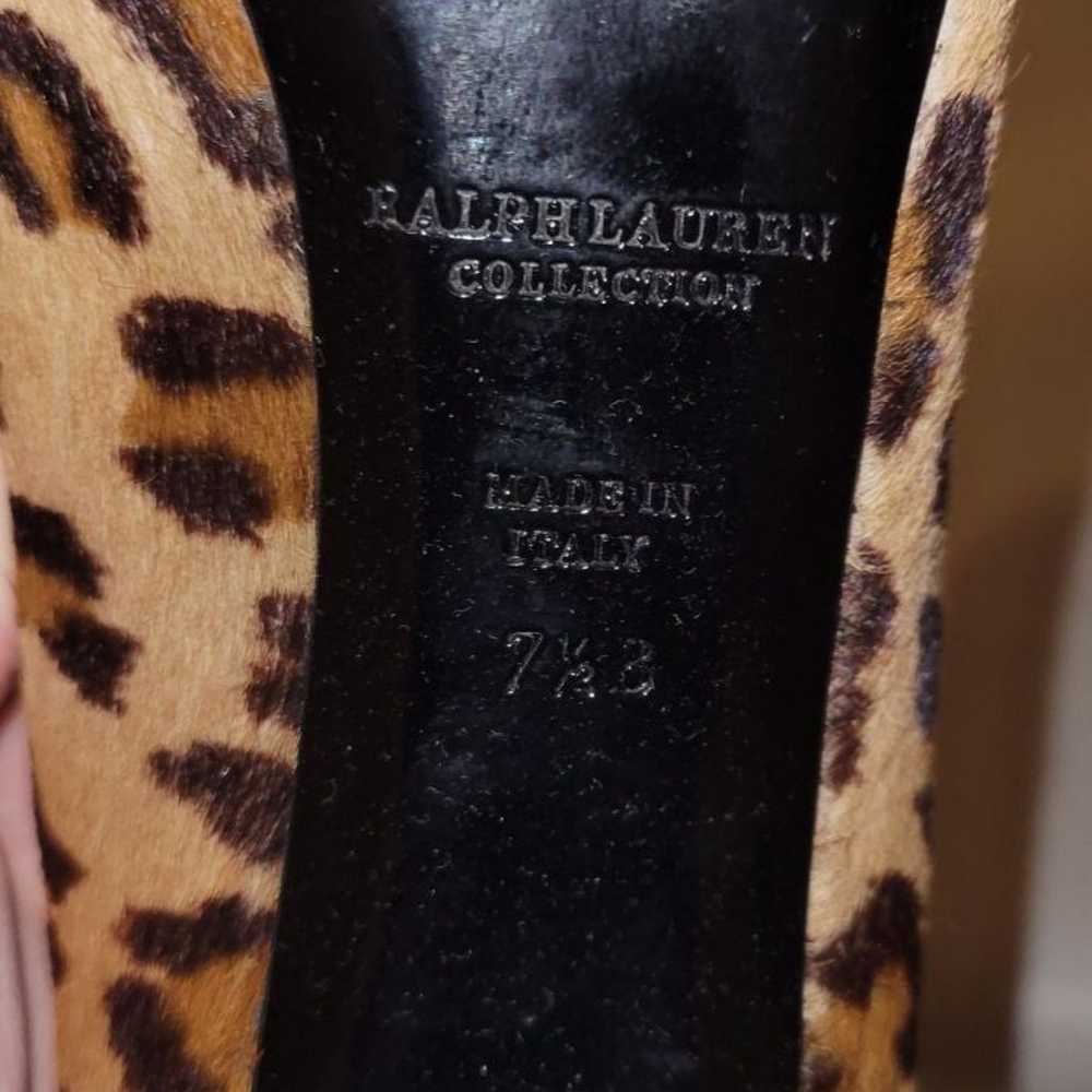 Ralph Lauren Collection leopard heels - image 6