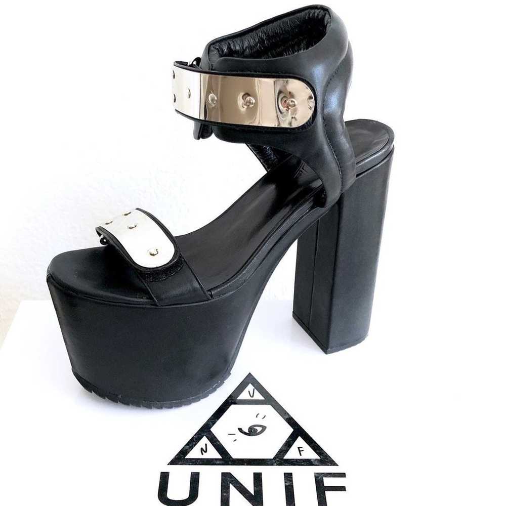 UNIF The Goner Platform Heels Sandals - image 10