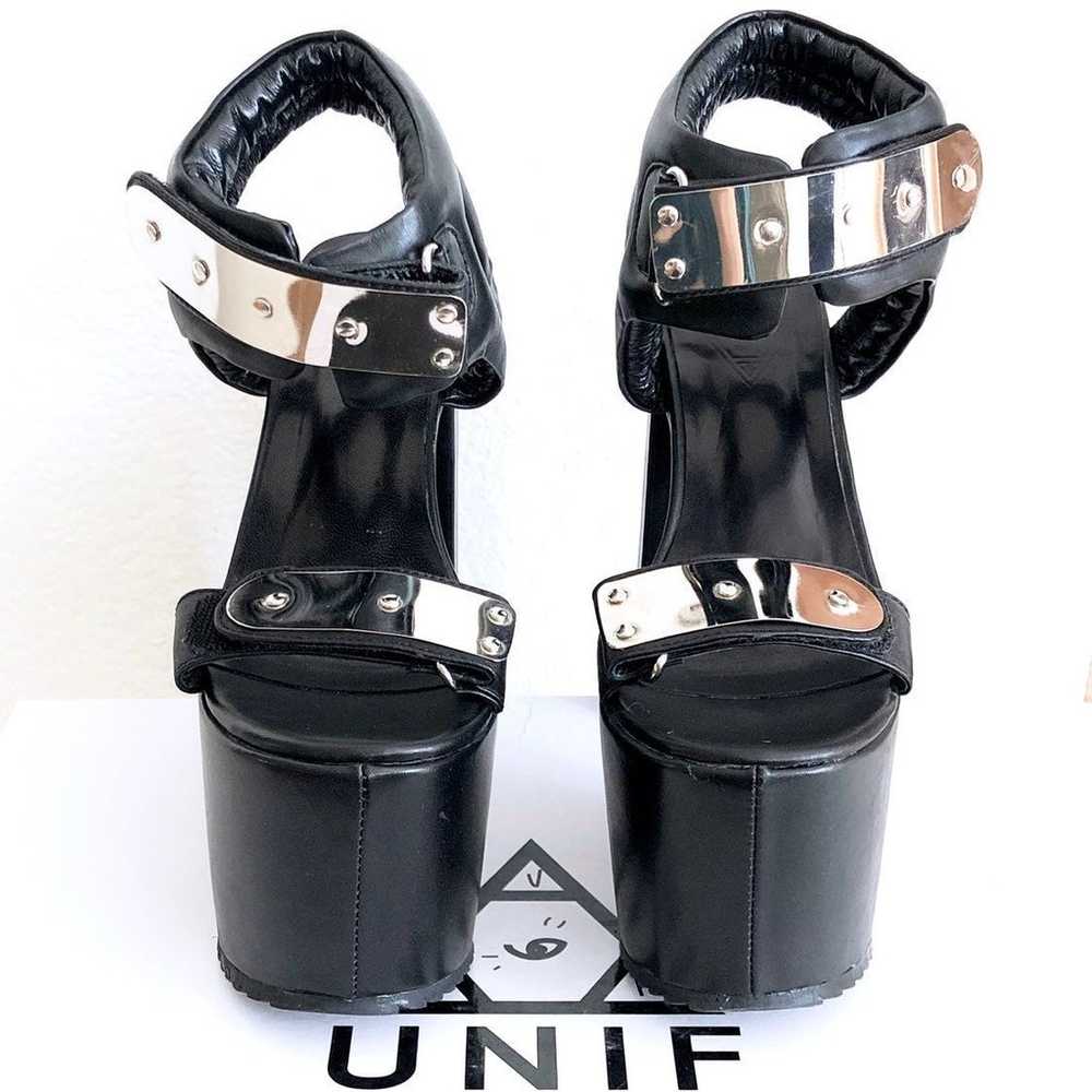 UNIF The Goner Platform Heels Sandals - image 3