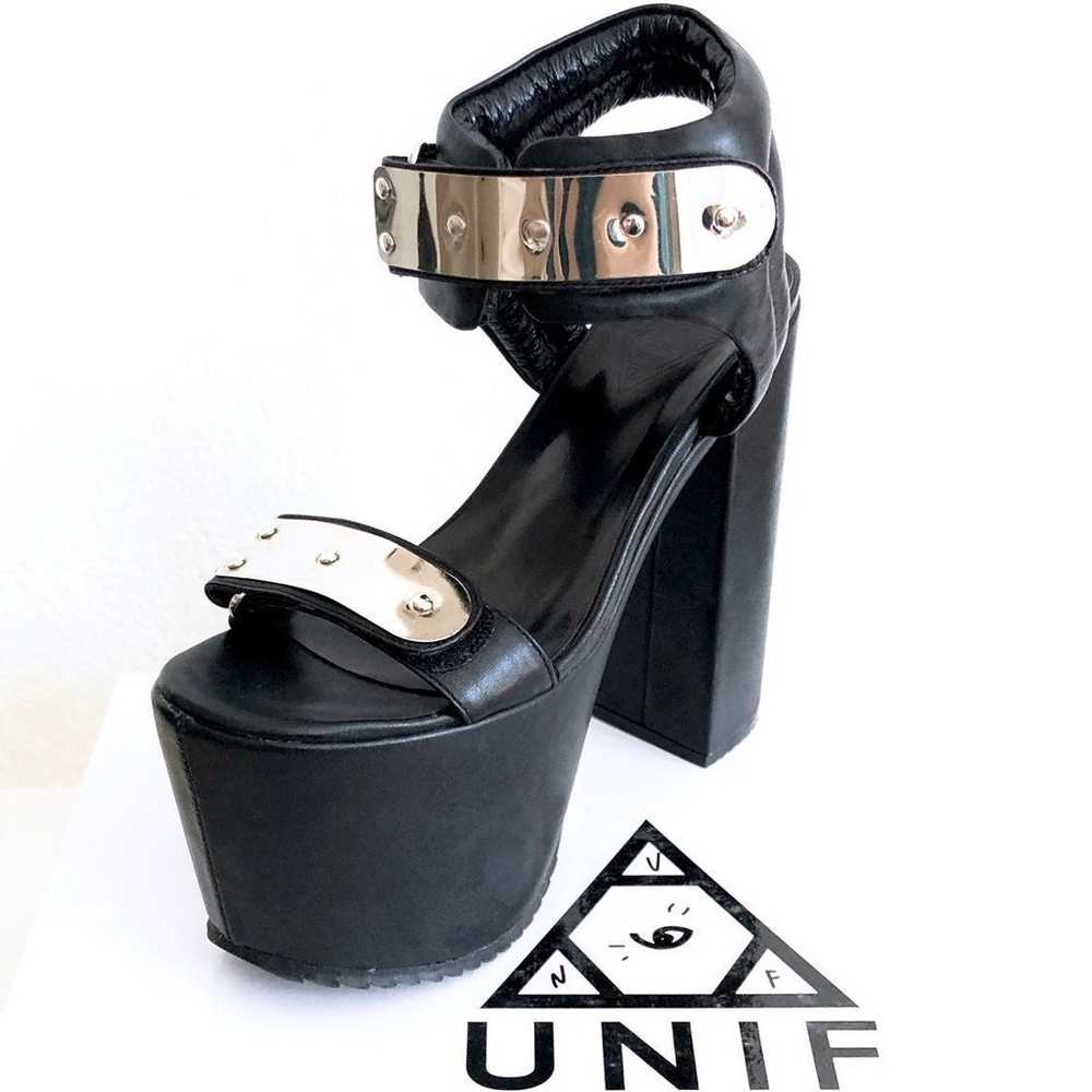 UNIF The Goner Platform Heels Sandals - image 4