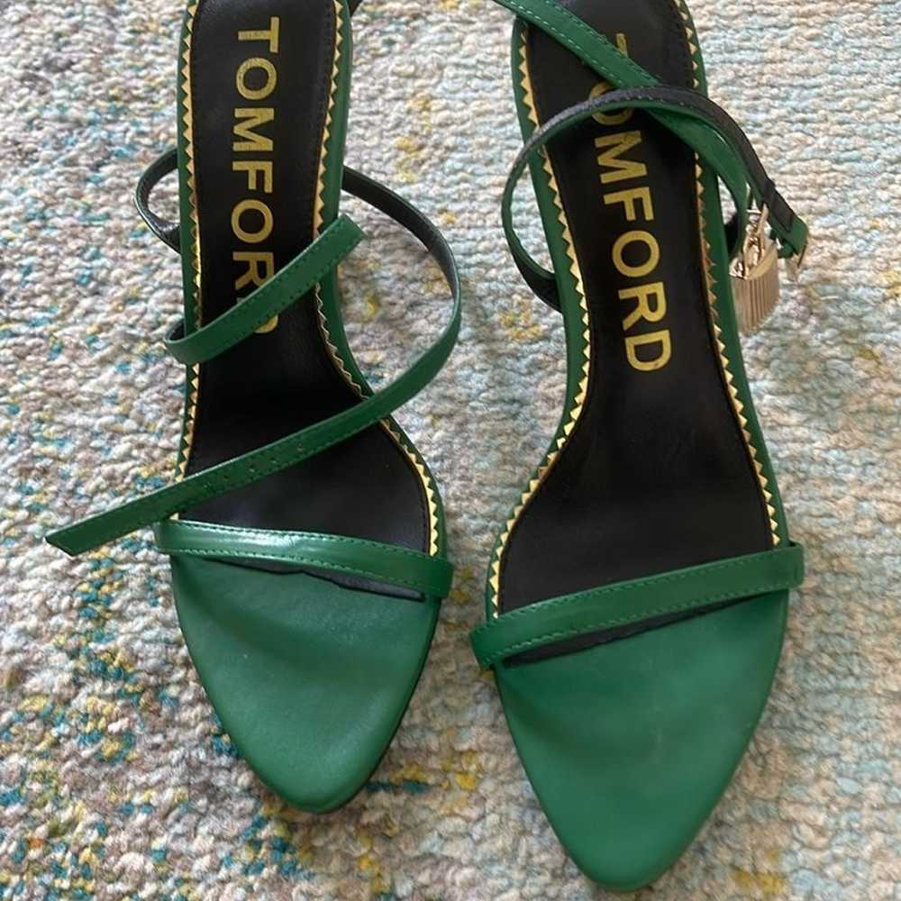 Emerald green shoes - image 1