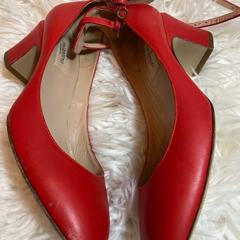 Womens Valentino Garavani, Tango Leather Heels, E… - image 3