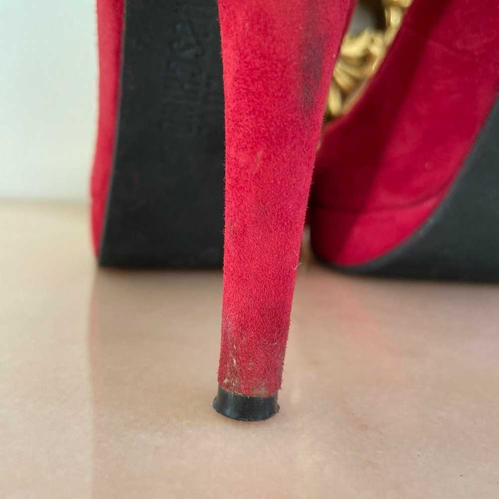 Authentic Love Moschino T Strap Pumps - Size 7 - image 6