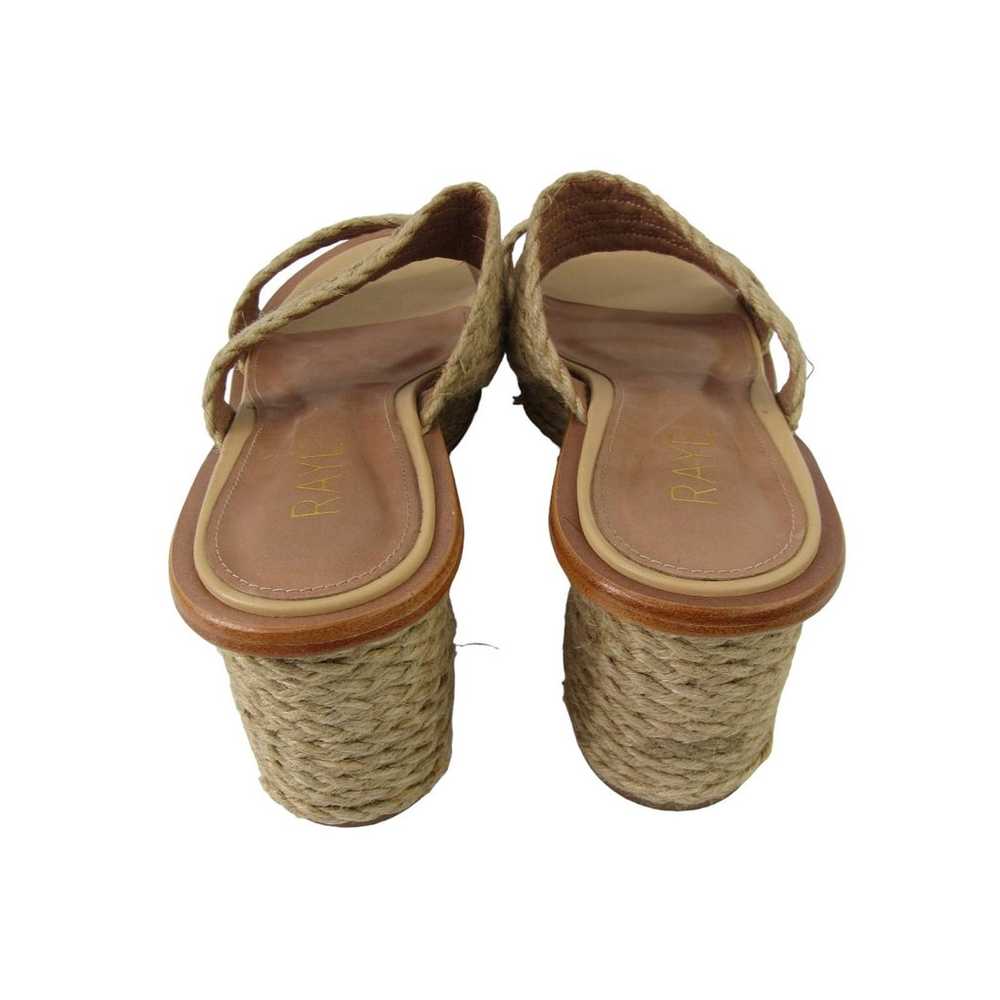Raye Women's Caba Natural Braided Platform Heels … - image 4