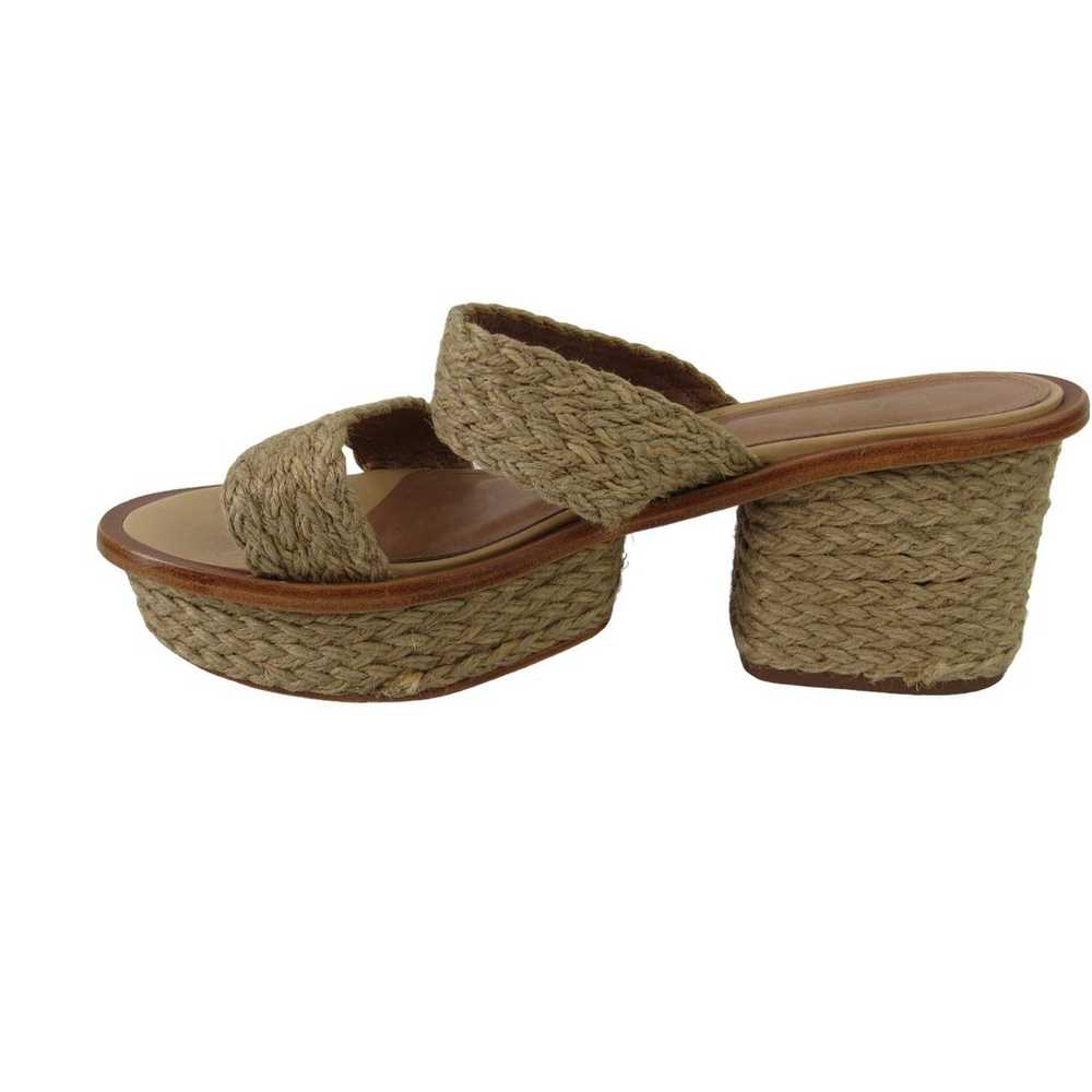 Raye Women's Caba Natural Braided Platform Heels … - image 5