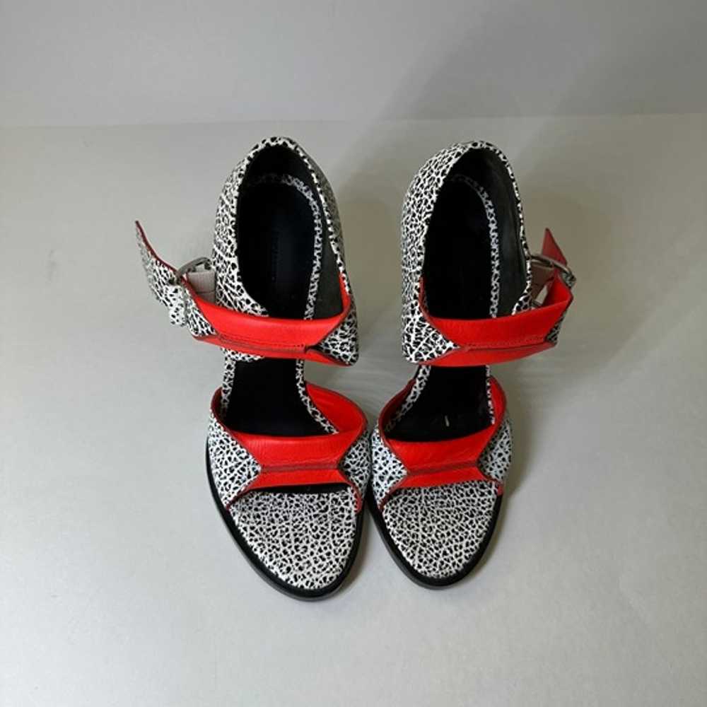 Alexander Wang Women's Red and White Sandals - image 2