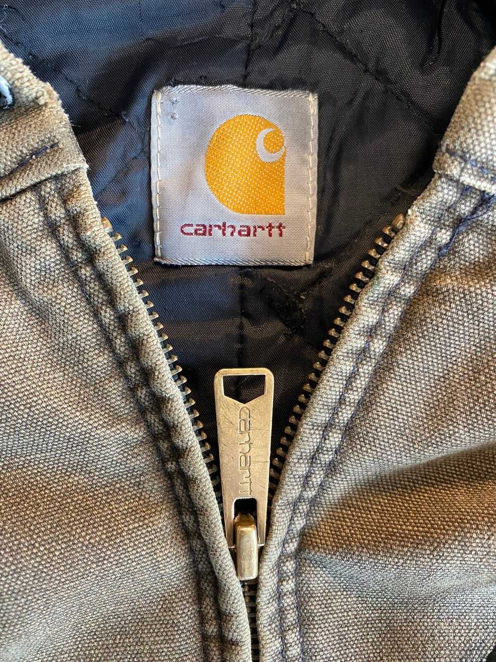 Carhartt Vintage distressed carhartt Detroit hood… - image 2