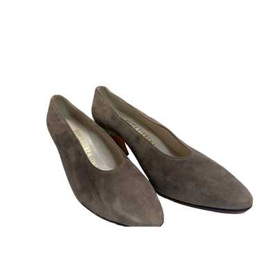 Sylvia Florentina Women's Brown Italian Suede Leat