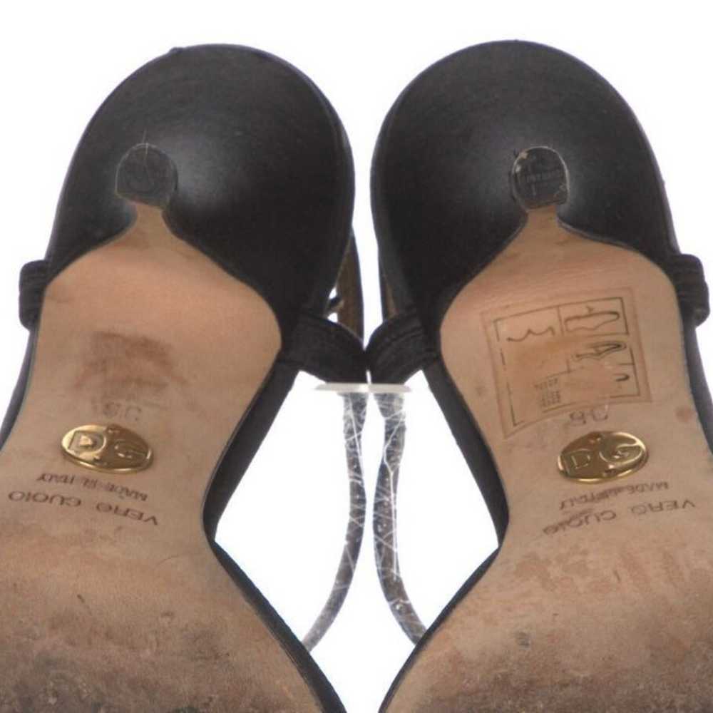 DOLCE & GABBANA Ladies Shoes Heels Size 6 Satin C… - image 5