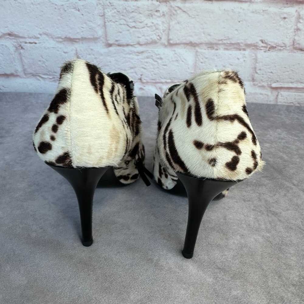 Authentic Balenciaga Paris Ponyhair Zip Calf Boot… - image 3