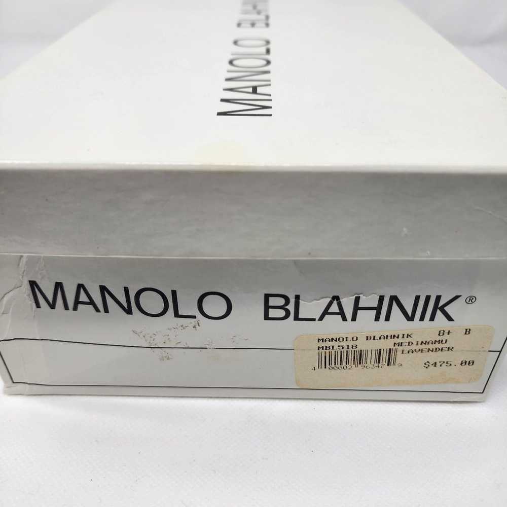Manolo Blahnik Brown Leather Pumps 38 - image 6
