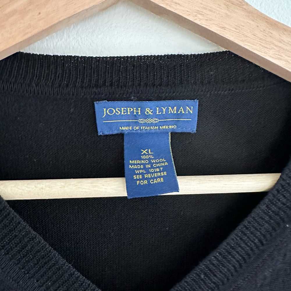 Joseph & Lyman Merino Wool V-Neck Long Sleeve Pul… - image 5