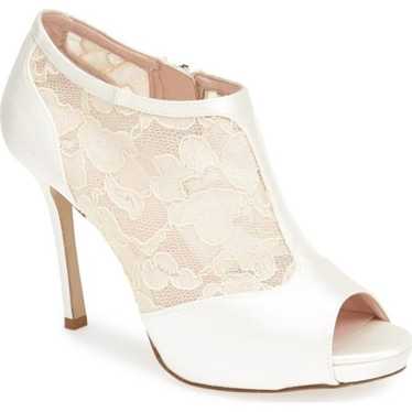 Kate Spade Florentina Lace Suede Booties