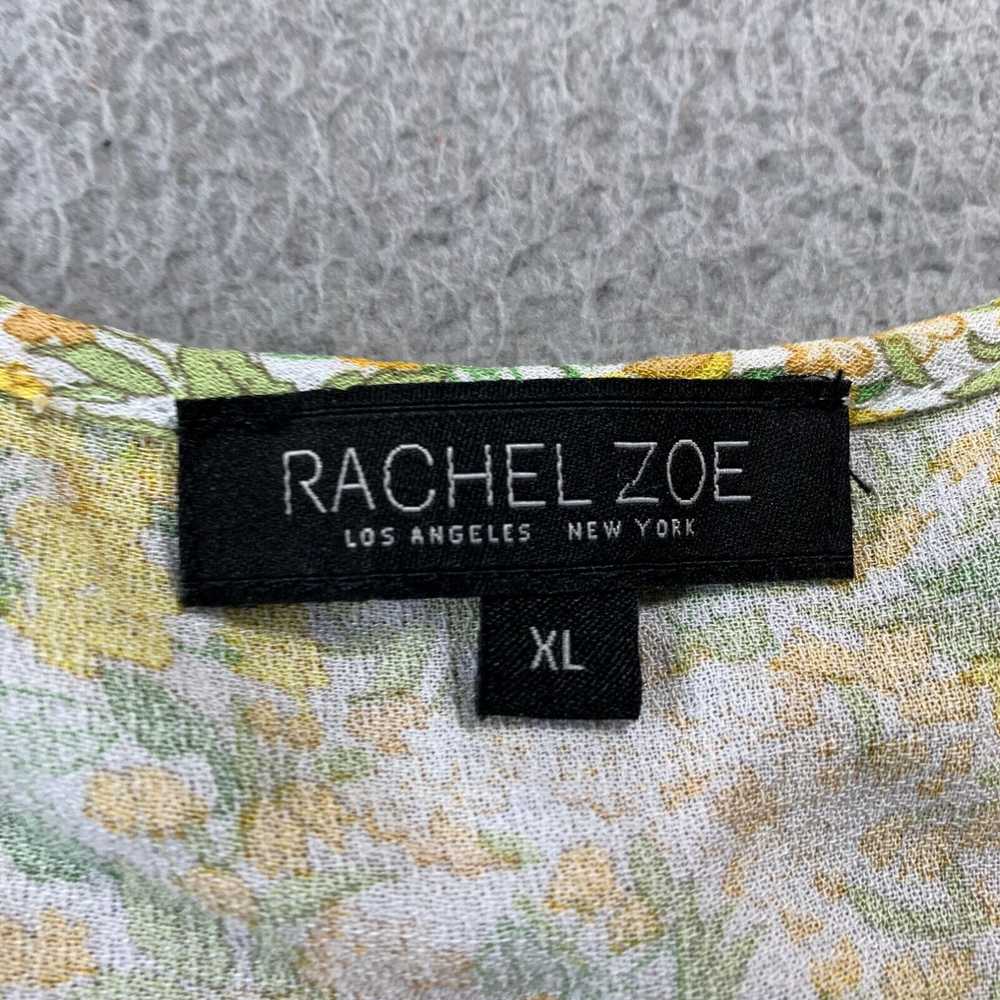 Rachel Zoe RACHEL ZOE Blouse Womens XL Top Floral… - image 3