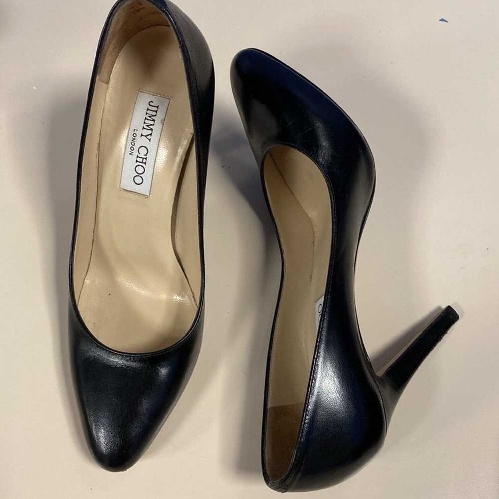 Jimmy Choo Black leather heels - image 1