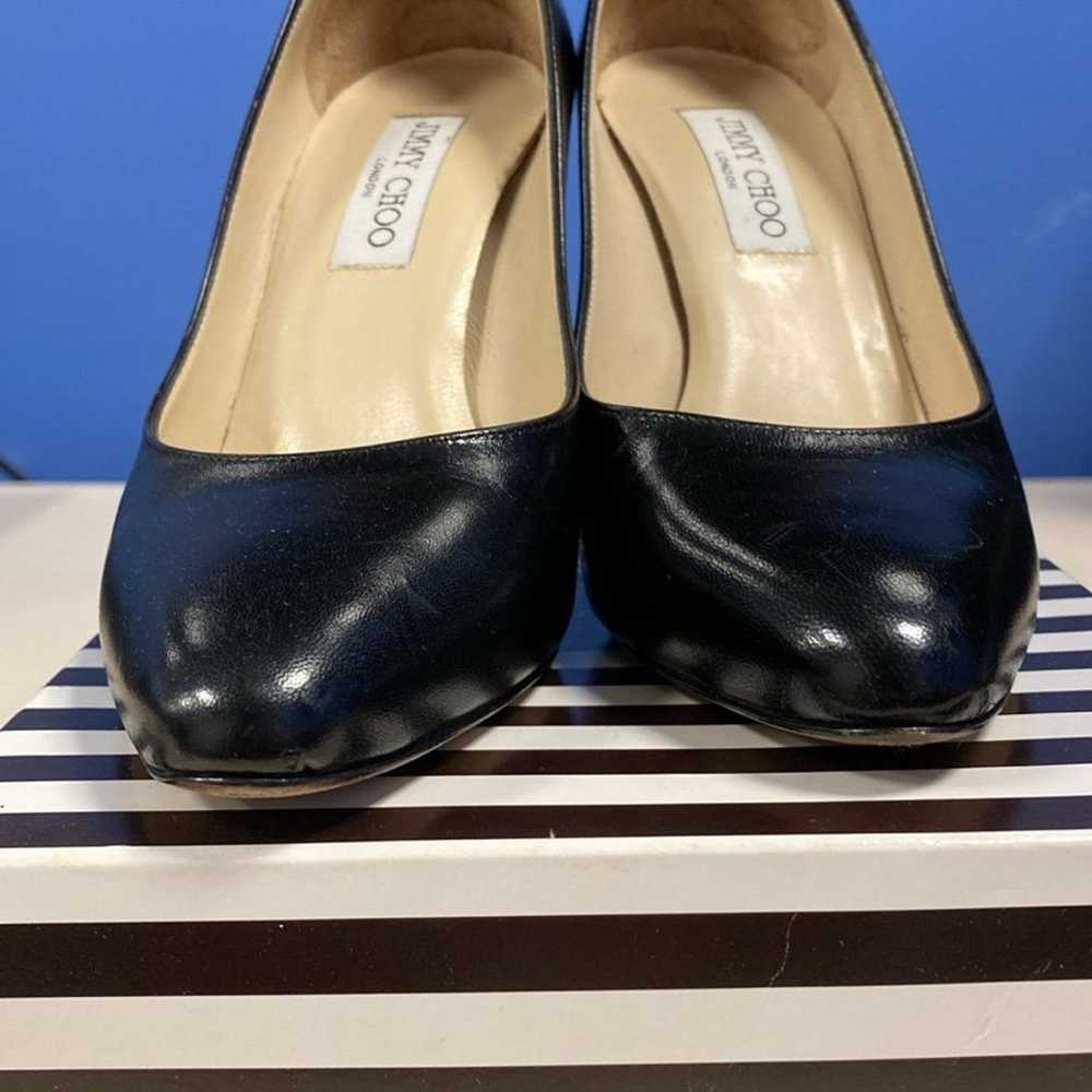 Jimmy Choo Black leather heels - image 6