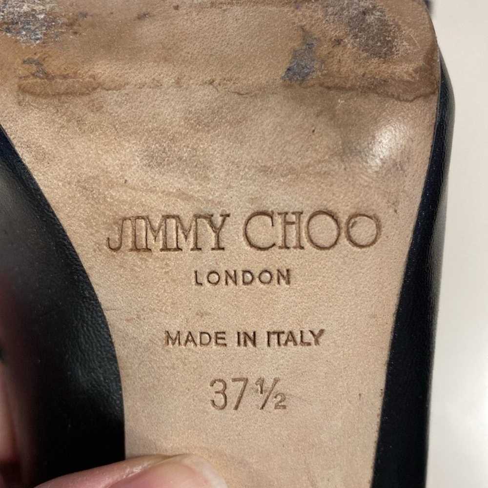 Jimmy Choo Black leather heels - image 8