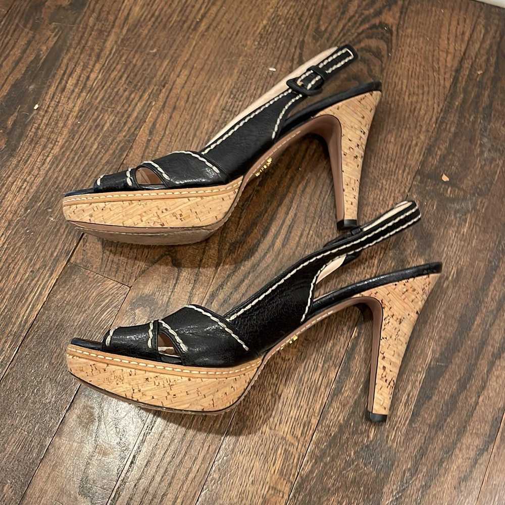 Prada black heels size 41 - image 4