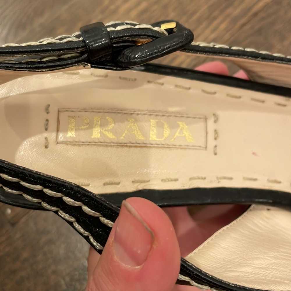 Prada black heels size 41 - image 9