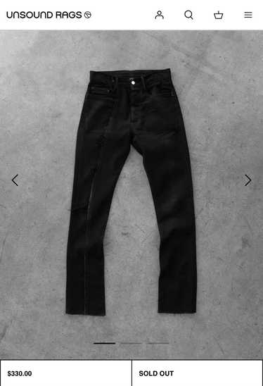 Unsound Rags Unsound Rags Japanese Raw Denim Black