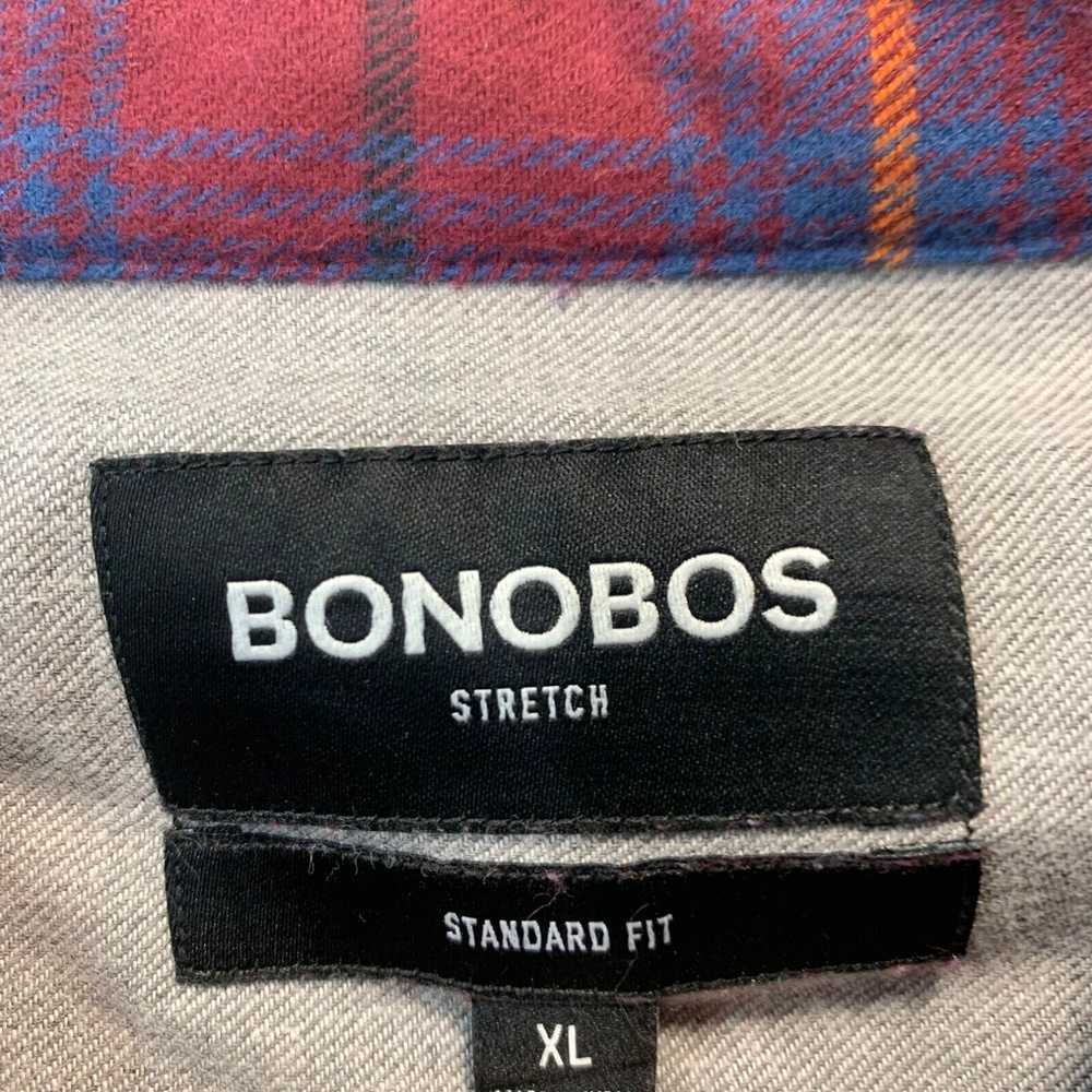 Bonobos BONOBOS Shirt Mens XL Button Up Plaid Lon… - image 3