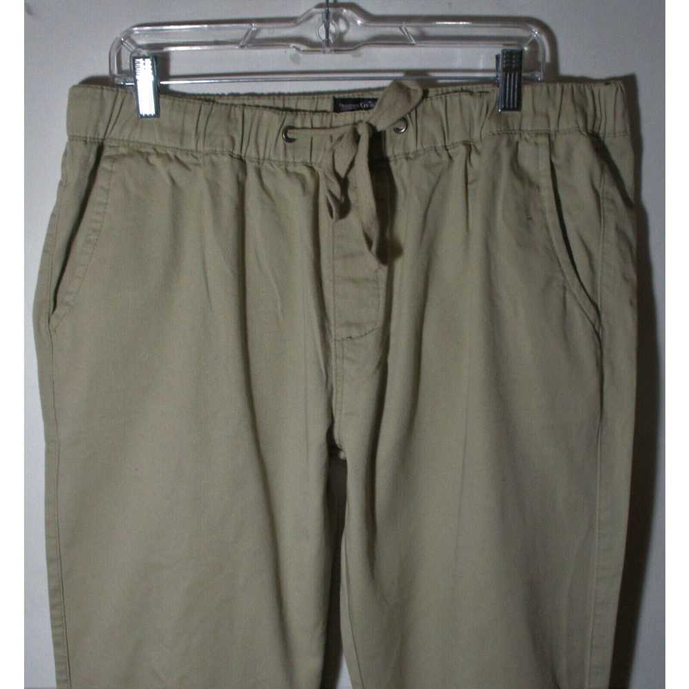 Vintage Men's MATCHSTICK Beige Tan Jogger Pants S… - image 2