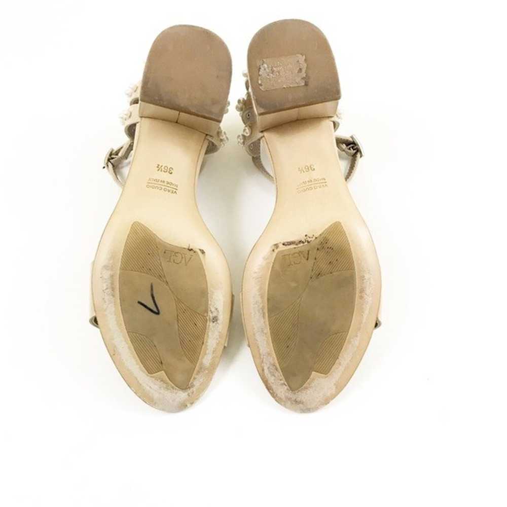 AGL Nude Cream Patent Leather Heels - image 6