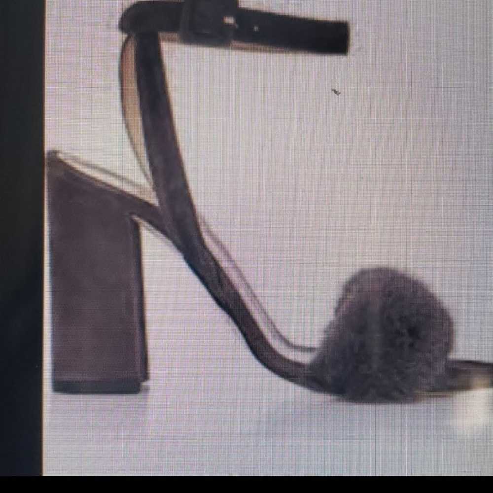 BARNEYS NEW YORK MINK ankle strap pump - image 1