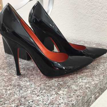 Dolce&Gabbana-Stunning shiny black stiletto heels… - image 1