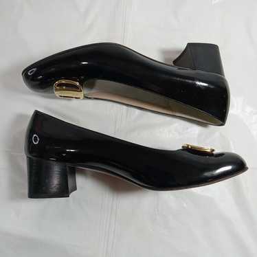 Salvatore Ferragamo Women shoes size 6 Black With… - image 1