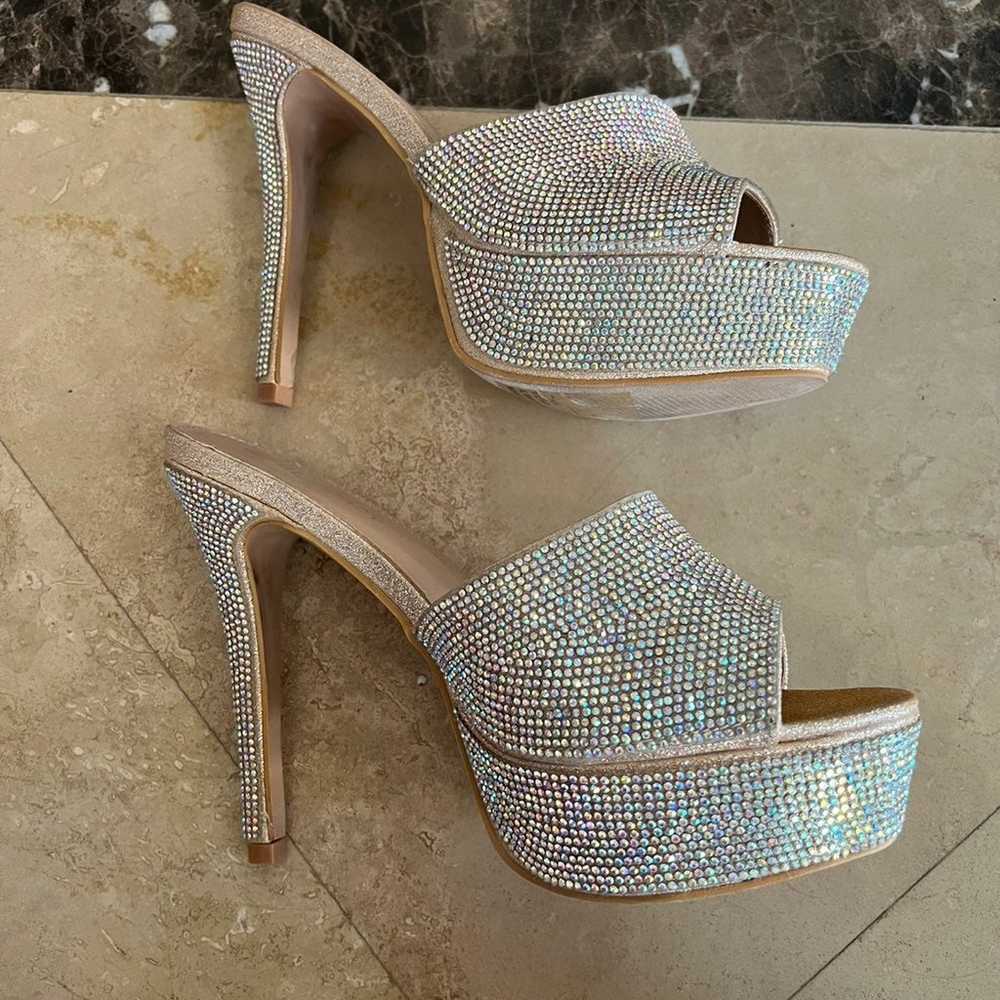 New Rhinestone Heels - image 7