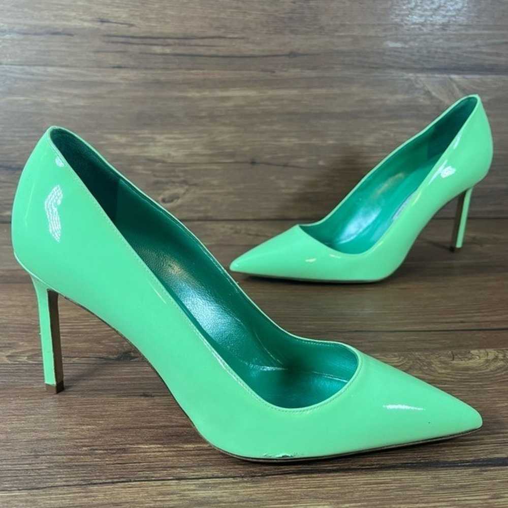 Manolo Blahnik BB Lime Green Pumps Heels Women’s … - image 1