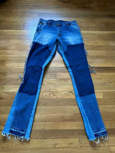 MNML MNML Blue Flared Jeans
