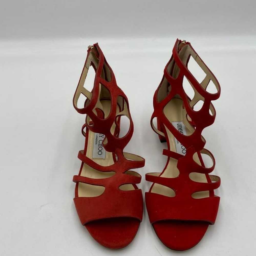 Jimmy Choo shoes size 35½ Red - image 4