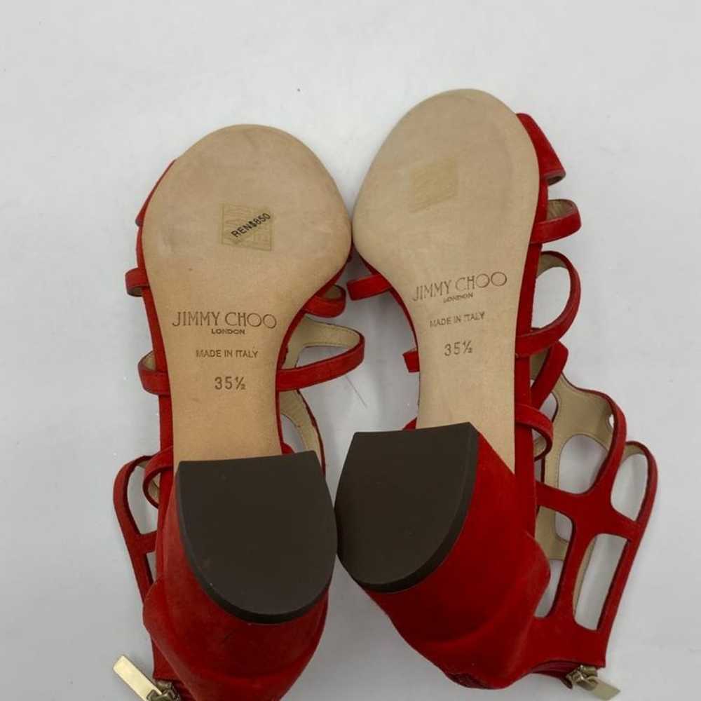 Jimmy Choo shoes size 35½ Red - image 5