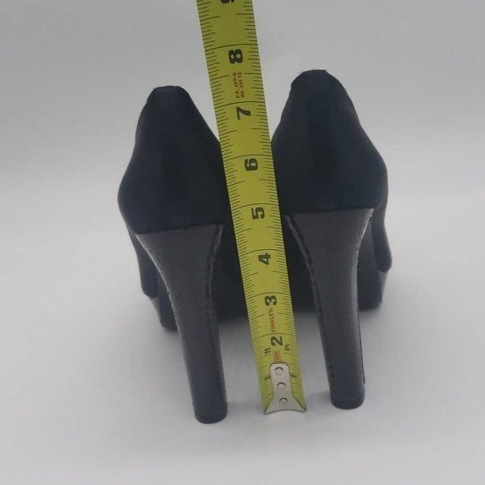 Tory Burch Women's Satin Platform Shoes Size 7 - image 10