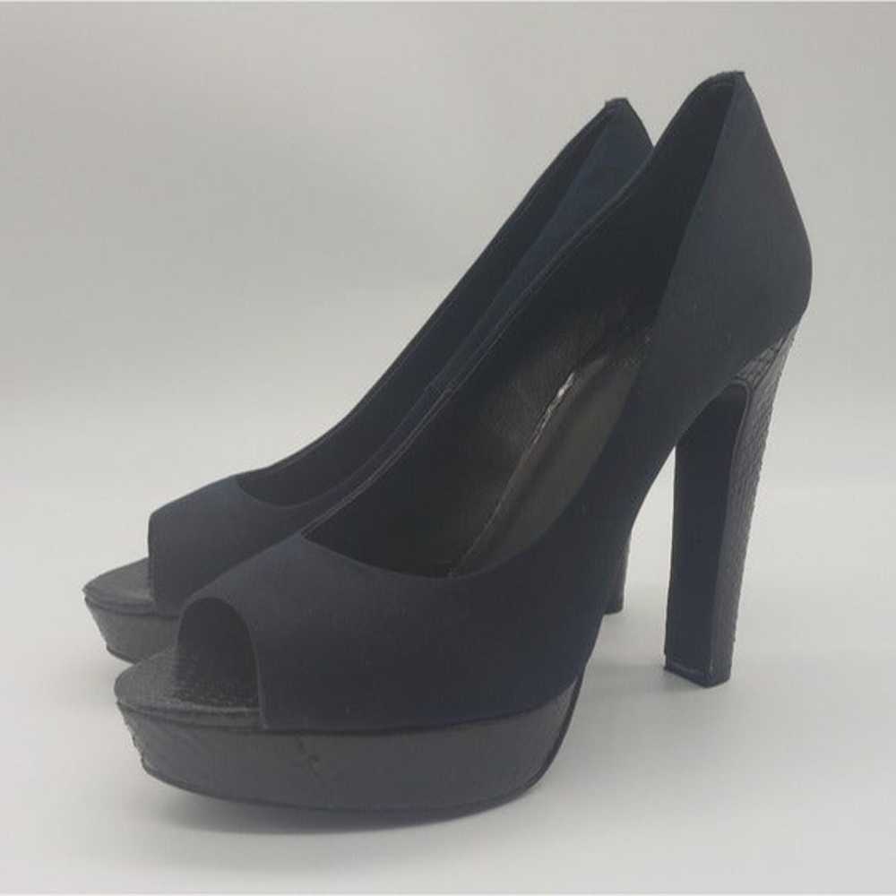 Tory Burch Women's Satin Platform Shoes Size 7 - image 3